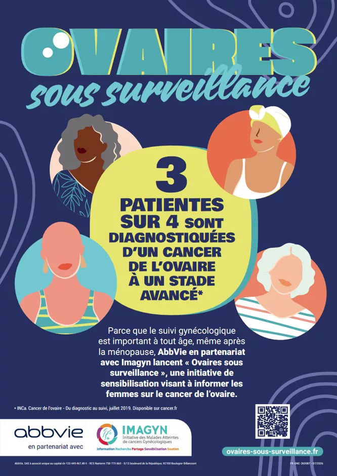 Affiche Ovaires Sous Surveillance